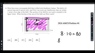 2026 AMC8 Prob #1-25