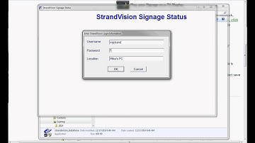 Install StrandVision