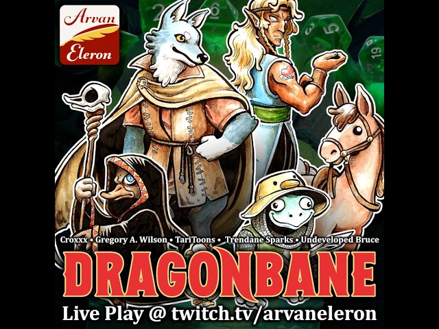 Arv streams Day 14 of Dragonbane--The Secret of the Dragon Emperor: Toads and Trolls!