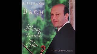 Bach Partita for violin solo no.1  B minor. Valery Oistrakh