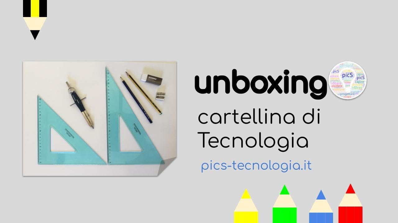 PICS - Unboxing cartellina di tecnologia 