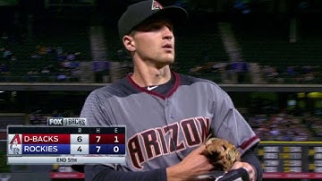 ARI@COL: Bradley avoids damage with groundout