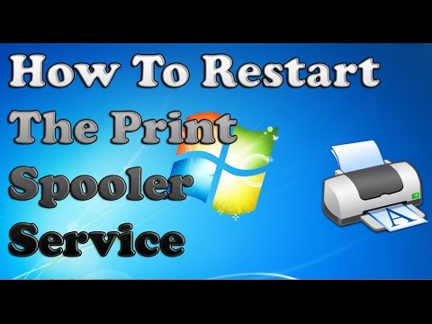 How to Restart the Print Spooler Service in Windows 7 hqdefault