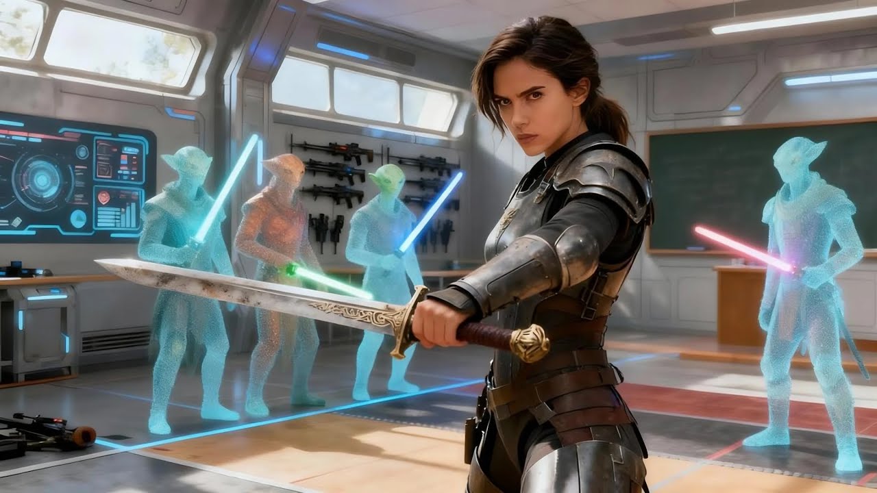 The Dueling Class Used Training Sabers—But the Human Girl Brought Her Uncle’s Ancient Longsword