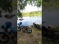 §2 Castom bikes tourist. Blue bird and Suzuki DR650. Иж ЮПИТЕР #rider