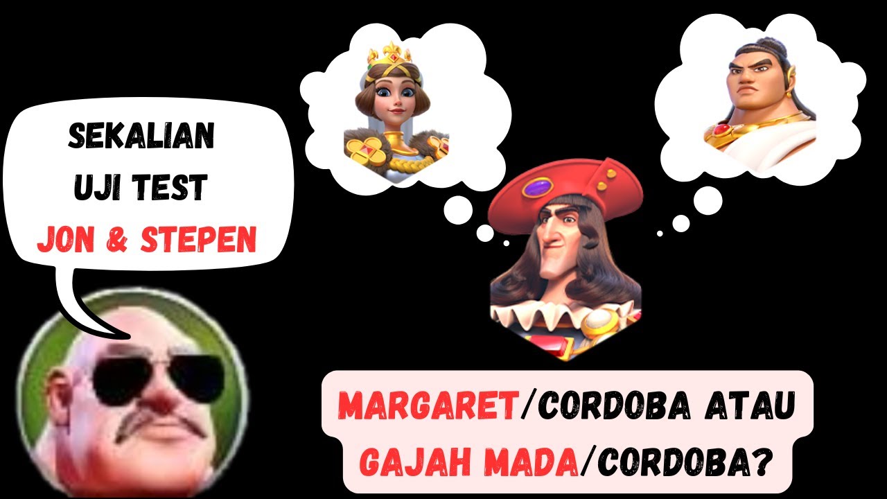 Siege User: Margaret/Cordoba Atau Gajah Mada/Cordoba?
