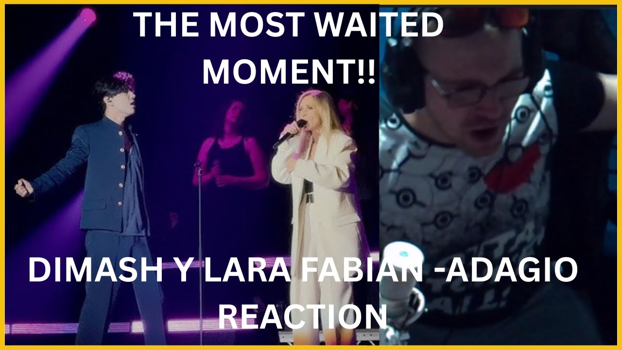 🎉*THE MOST WAITED MOMENT!*🎤✨Lara Fabian ft Dimash Qudaibergen - Adagio - Live London 2025  -REACTION