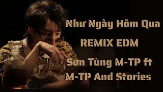 Như Ngày Hôm Qua Remix EDM - Sơn Tùng M-TP