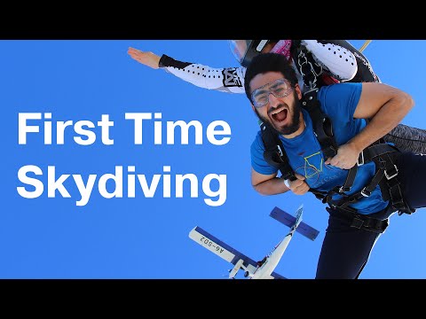 First Time Skydiving