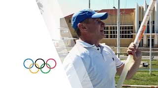 Sergey Bubka returns to training for International Day of Sport for Development and Peace