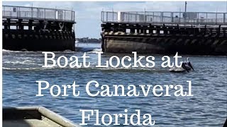 Boat Locks - Port Canaveral Florida