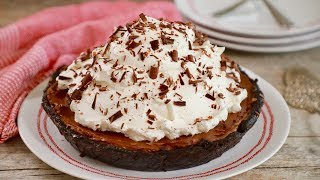 No Bake Chocolate Pie with 5 Ingredients - Gemma's Bigger Bolder Baking