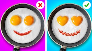 YUMMY FOOD HACKS AND GENIUS KITCHEN TRICKS || Funny Cooking Tips by 123 GO! LIVE