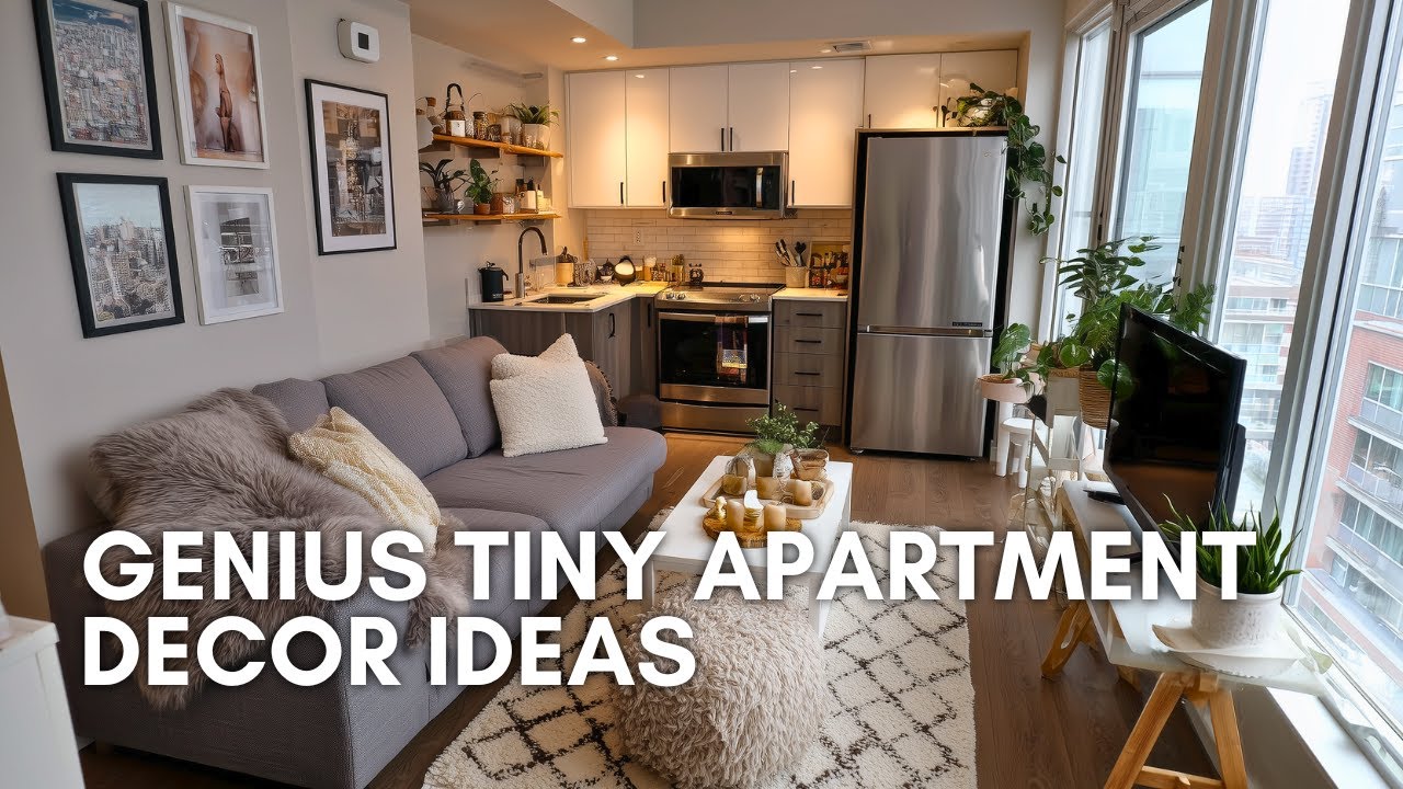 Genius Tiny Apartment Decor Ideas That Instantly Maximize Every Inch of ...