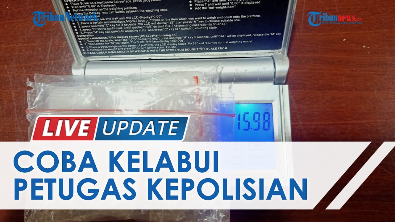 Tersangka Kasus Narkoba Coba Kelabui Petugas Kepolisian saat Penangkapan di Landak Kalimantan Barat