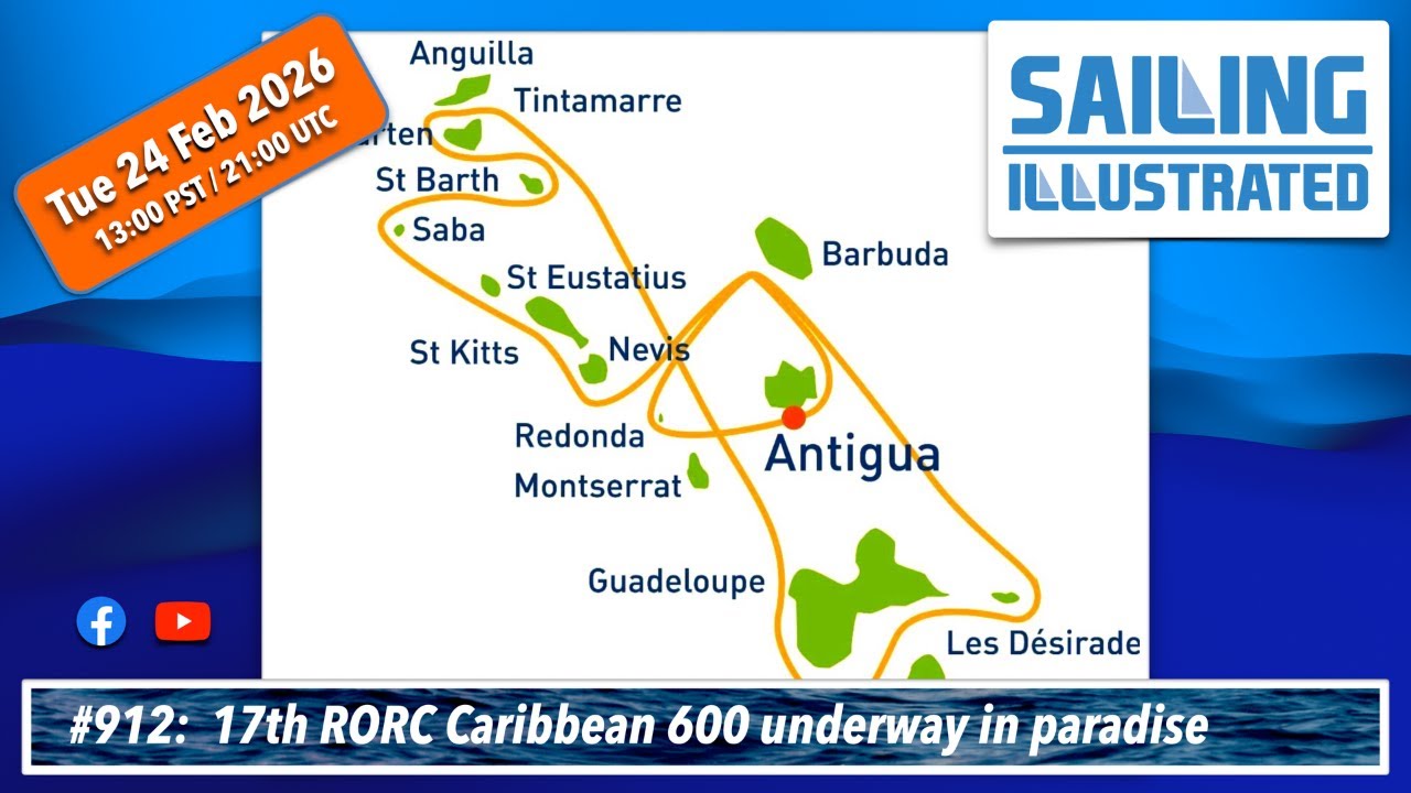 ⁣SI #912 — 17th RORC Caribbean 600 underway in paradise