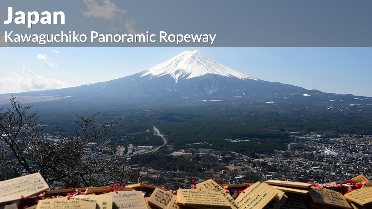 Mount Tenjo Ropeway FujiKawaguchiko Mt. Tenjō Panoramic Ropeway | A Trip On The Mt. Tenjō ...