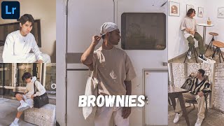 Brownies - Lightroom Mobile Presets Dark Moody Brown | Brown | Black & Brown screenshot 2