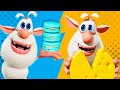 Booba - COLOR FOOD CHALLENGE 🍟 🌶 Cartoon for kids Kedoo Toons TV