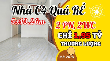 🚩 Mã:2678 🌟 1,95 tỷ RẺ nhà cấp 4 gác lửng đúc thật đường Bình Chuẩn 65 , p.Bình Chuẩn, Tp Thuận An