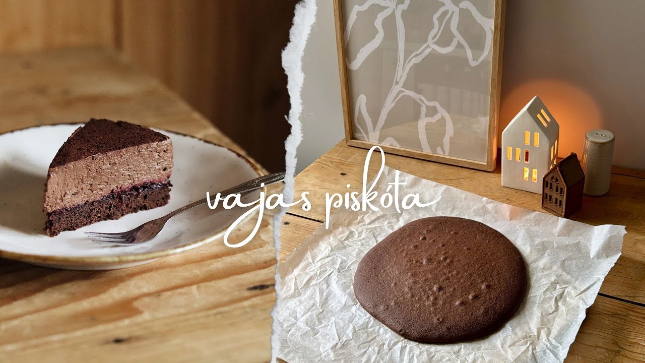 Vajas piskóta 🥮 a tökéletes MOUSSE ALAP lépésről lépésre