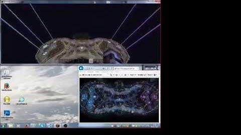 Twisted Treeline made in Minecraft