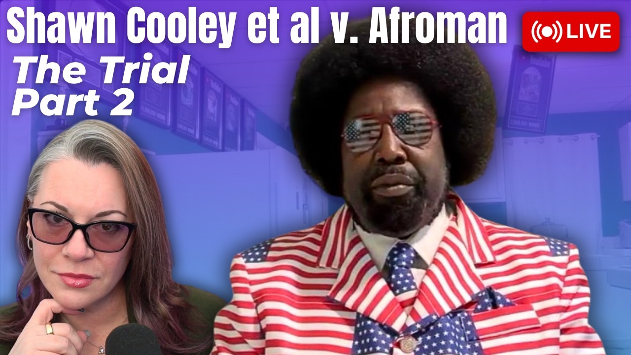 The Afroman Trial - Part 2 - Witnesses, Closing Arguments, Jury Instructions -- Verdict!