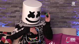 Marshmello speaks! (kind of) by B96 Chicago 103,612 views 4 years ago 2 minutes, 17 seconds