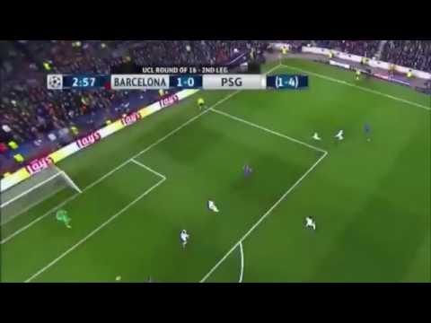 Barcelona vs PSG Liga Champions babak 16, 6-1 Game 2 (08/03/2017)