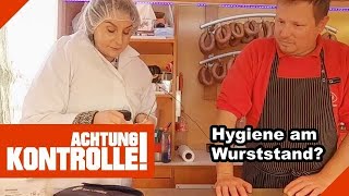 Wurststand-hygiene fragwürdig? 🤨 lebensmittelkontrolle erfurt |2/2| kabel eins |achtung kontrolle