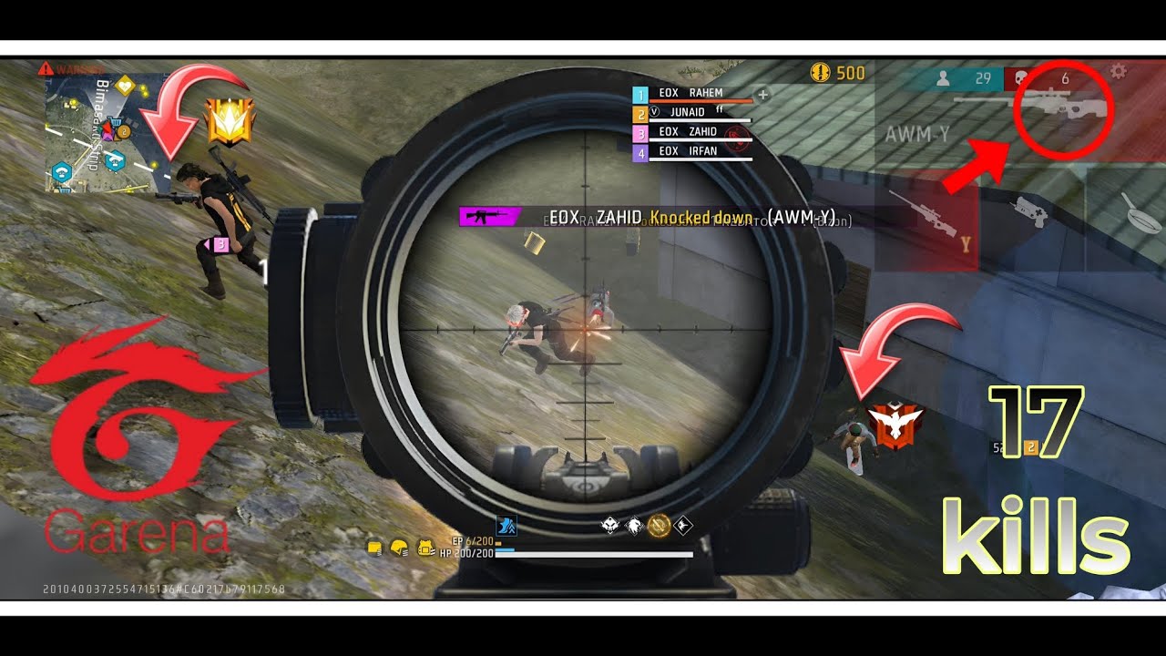 AWM + AWM = Death 💀 | 17 Kills Free Fire