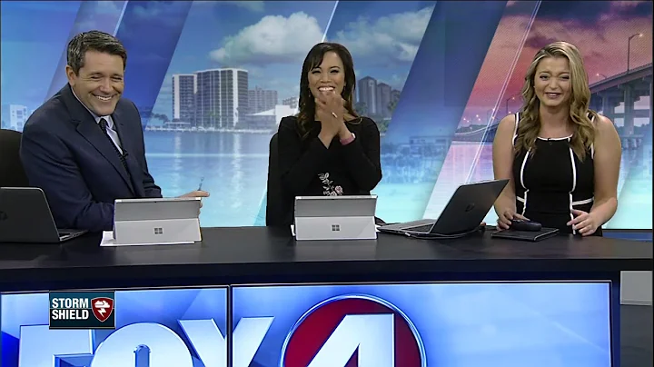 Dani gets hiccups on the air