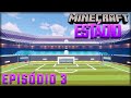 MINECRAFT ESTÁDIO #3 - FAZENDO A ARQUIBANCADA!