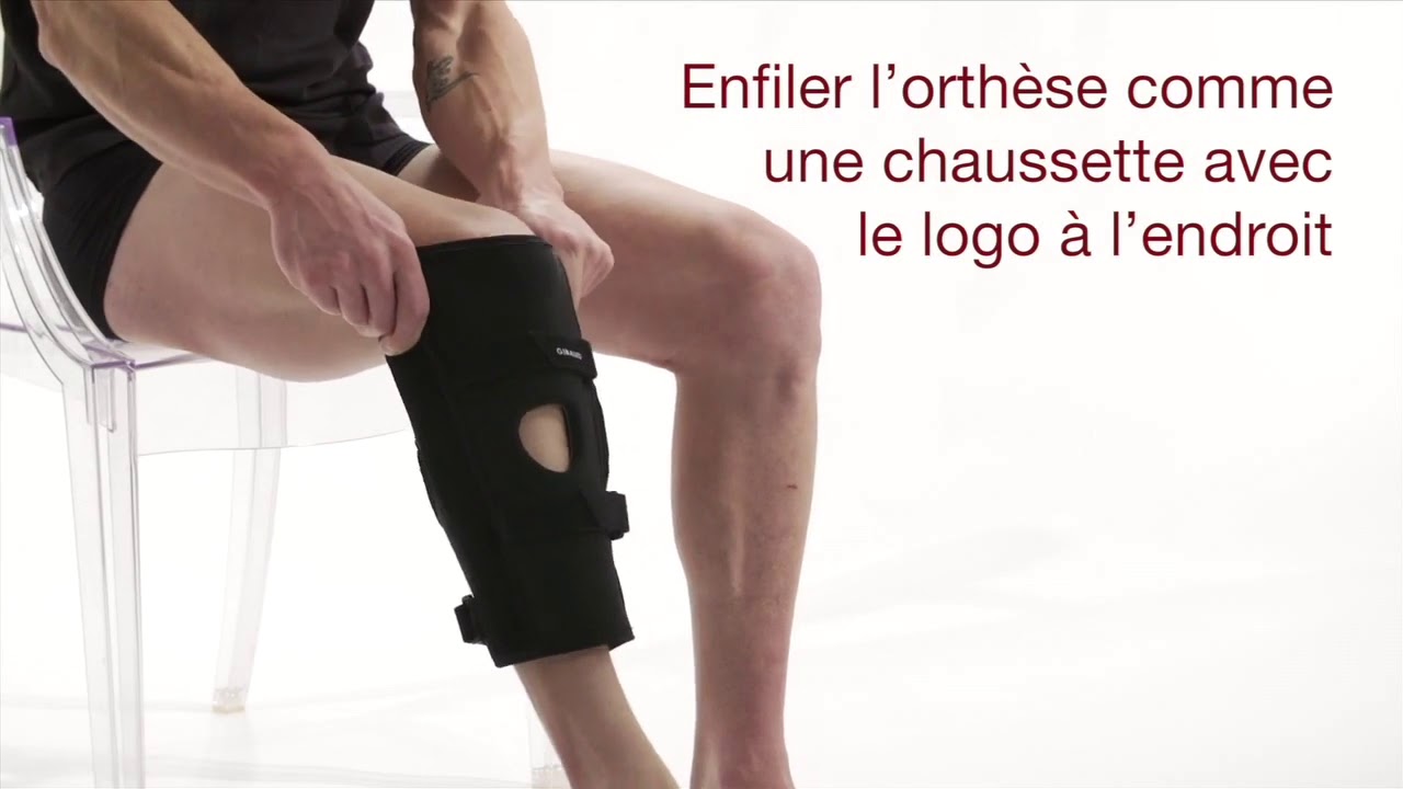 Genouillère Arthrose Genugib® - Orthese pour l'arthrose du genou