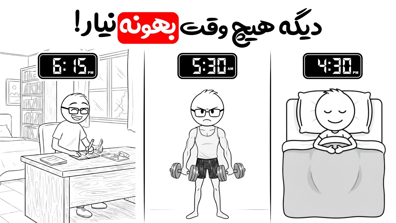 چطور صبح خیلی زود بیدارشی بدون خستگی و حس مرگ (هیچ بهونه ای دیگه قبول نیست)