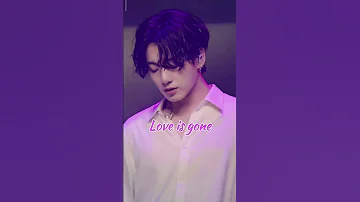 Jungkook S Love Is Gone Lyrics 