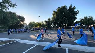 Tri-City Band Core. Getting Together Both Sites In Fremont For Practice At The 4Th Of July Parade.