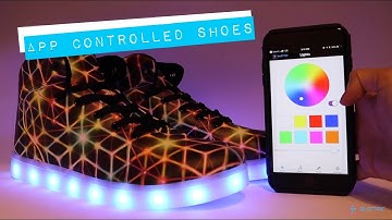 App-Controlled Light Up Shoes - Overview