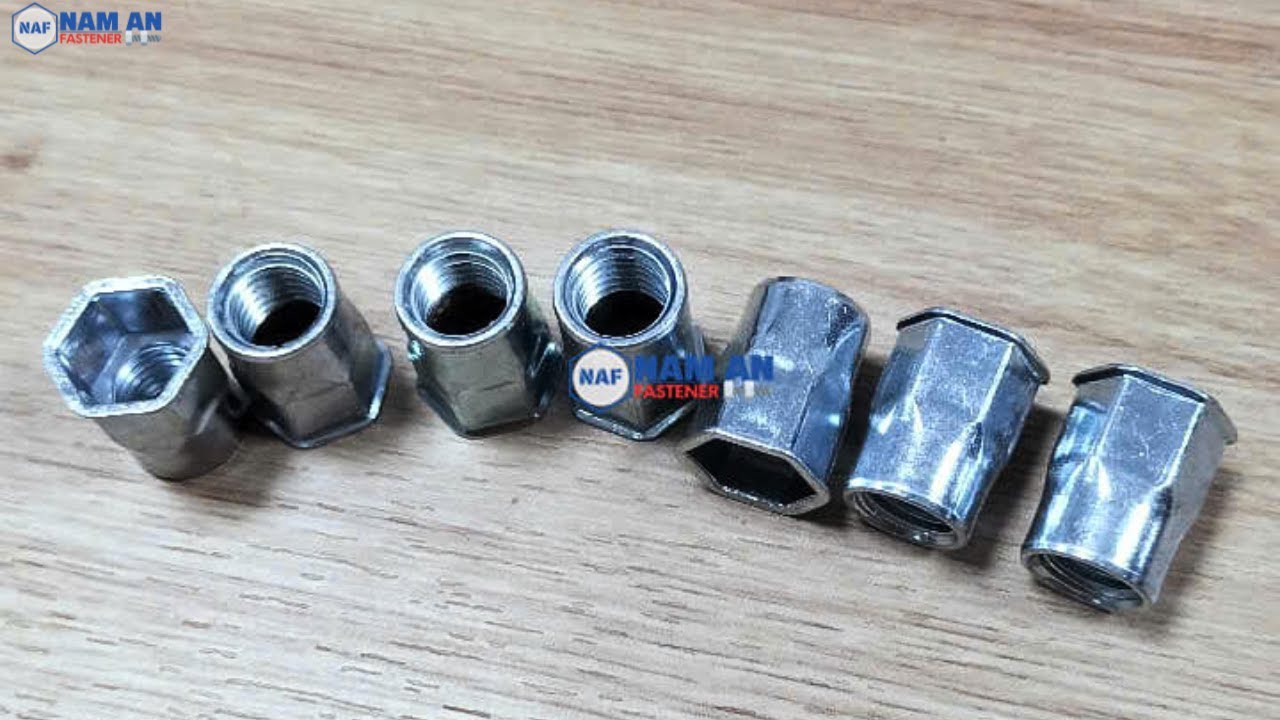 Tán Rút Lục Giác M4, M5, M6, M8, M10, M12... Tán Rút, Ecu Rút Lục Giác ...