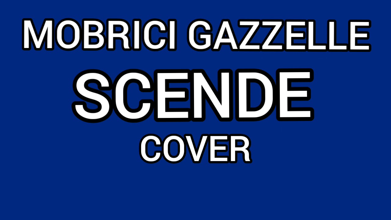 MOBRICI - Scende (con Gazzelle) (cover acustica piano e voce)
