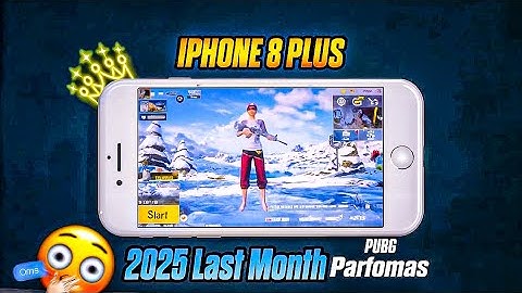 iPhone 8 Plus pubg test 4.1 Update | IPhone 8 Plus 2025 Last Month Pubg Parfomas | pubg | Bgmi 