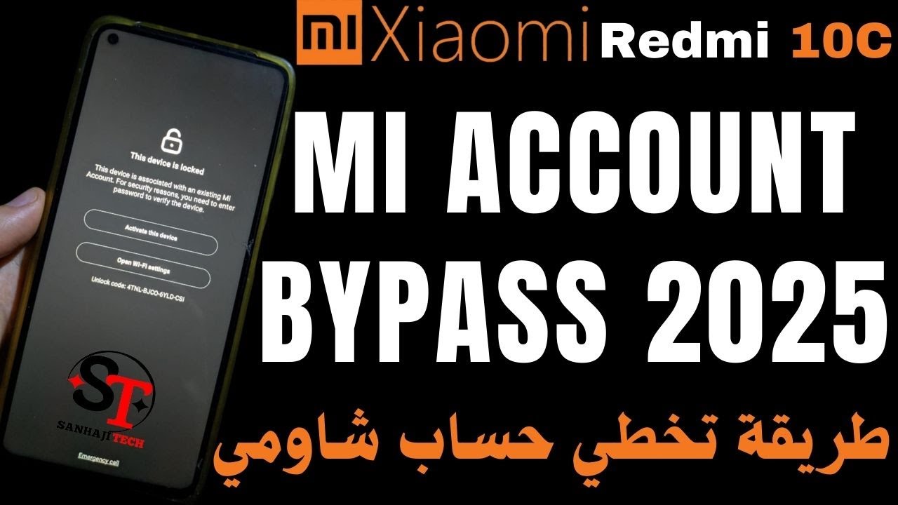 Mi Account Bypass  Remove Permanently Free Redmi 10C Unlock New 100% Working MI Cloud By Unlock Tool
