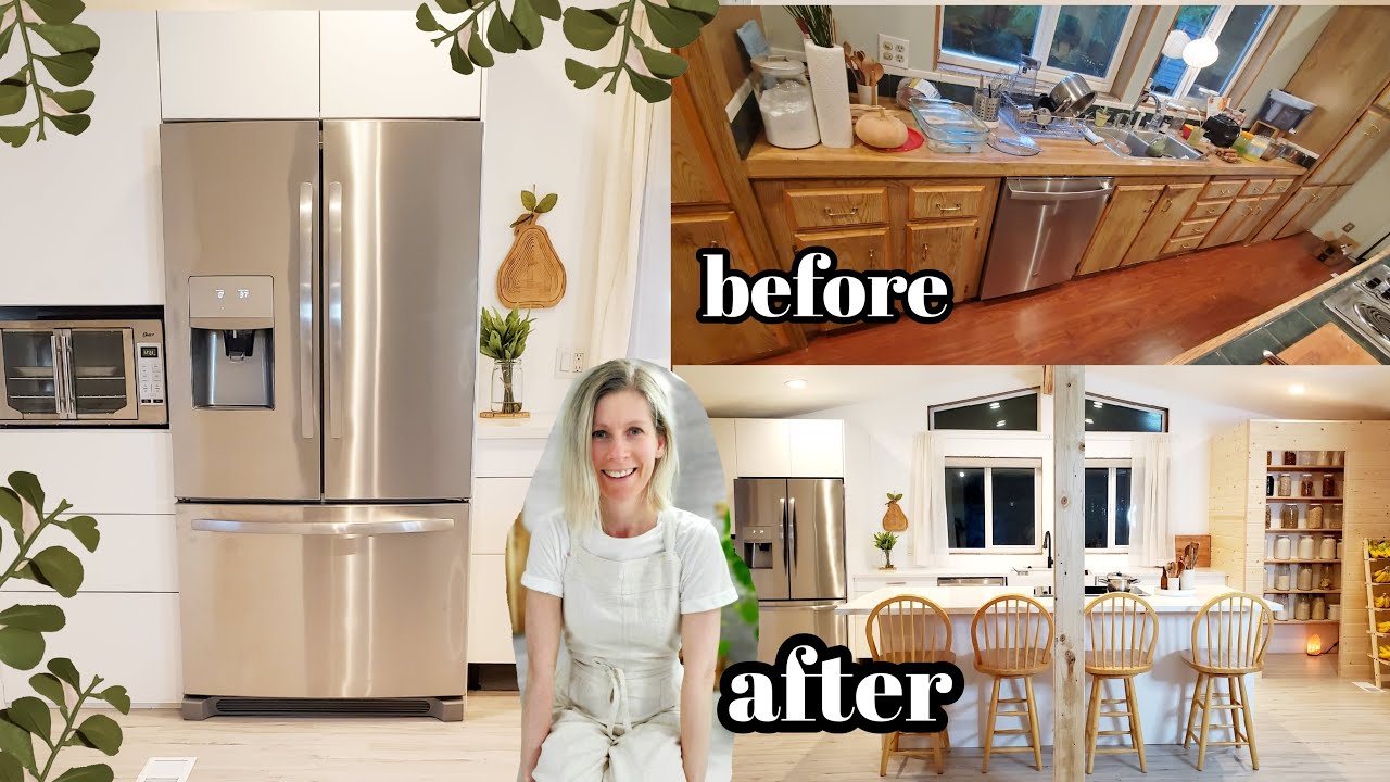 KITCHEN REMODEL INSTALLING IKEA kitchen before and after YouTube
