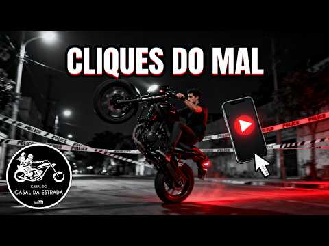 CLIQUES DO MAL | COMO OS VÍDEOS COM MOTOS ROUBADAS ALIMENTAM O CRIME | PAPO DE MOTOCAS #302