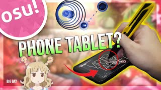 Using a phone as an osu! Tablet?... (ft. Tokaku)