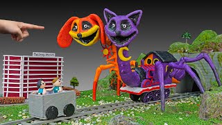 😱 Making CATNAP & DOGDAY Mixed CURSED THOMAS THE TRAIN - Poppy Playtime 3 creatures with clay by CLAY 1001 48,049 views 1 month ago 9 minutes, 20 seconds