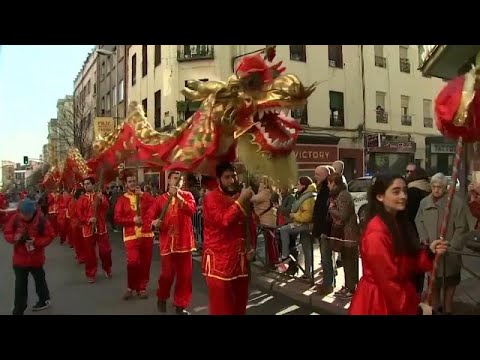 La comunidad china en España da la bienvenida al año de la rata con preocupación por el co…