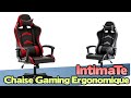 Racing chaise fauteuil de bureau avec appui tte  intimate wm heart chaise gaming