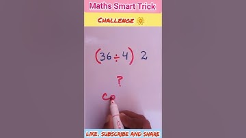Maths Smart Trick 🕊️💯 #IQlevel #shorts #vedio #ytshorts #shortfeed#basicmaths #viralvedio