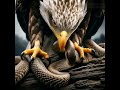 When the King of the Sky Meets the Serpent of the Earth 🦅🐍🔥